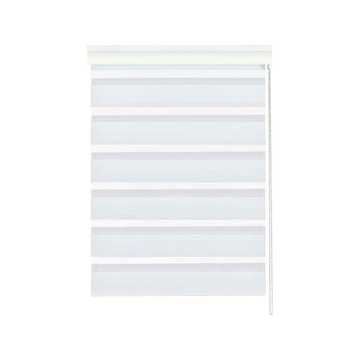 Gardinia Doppelrollo mit weißer Aluminiumkassette weiß Bild 2