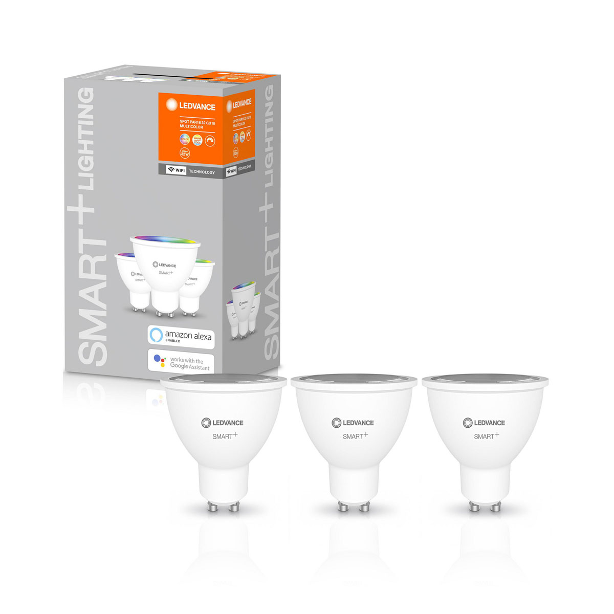 Ledvance SMART+ Glühlampe easyspot PAR16 3 Stück ¼ RGBW Bild 2