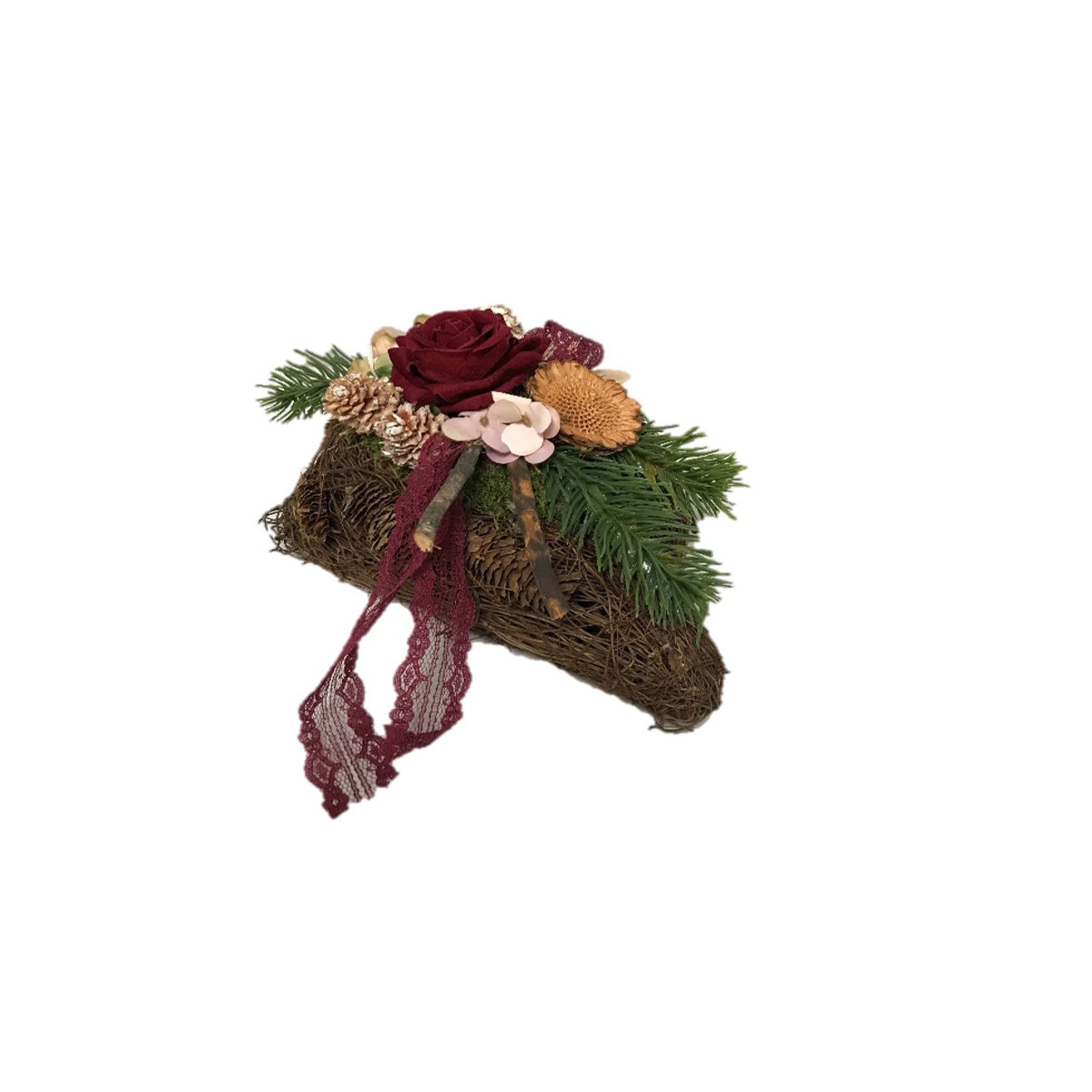 Plantiflor  Allerheiligengesteck Herz rot