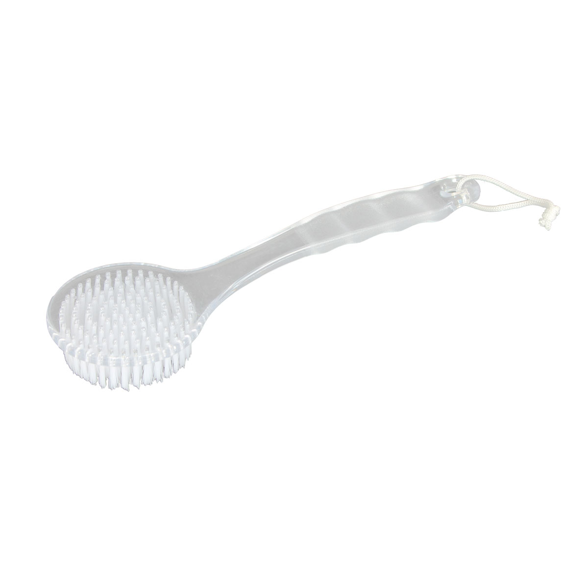 Massagebürste 260 x 85 x 35 mm transluzent