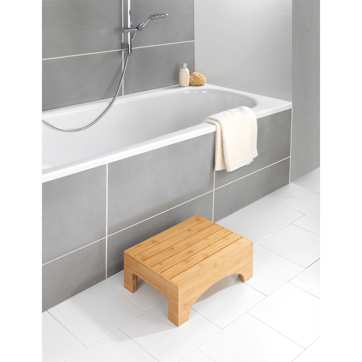 Wenko Bad-Tritt Bambusa Bild 6
