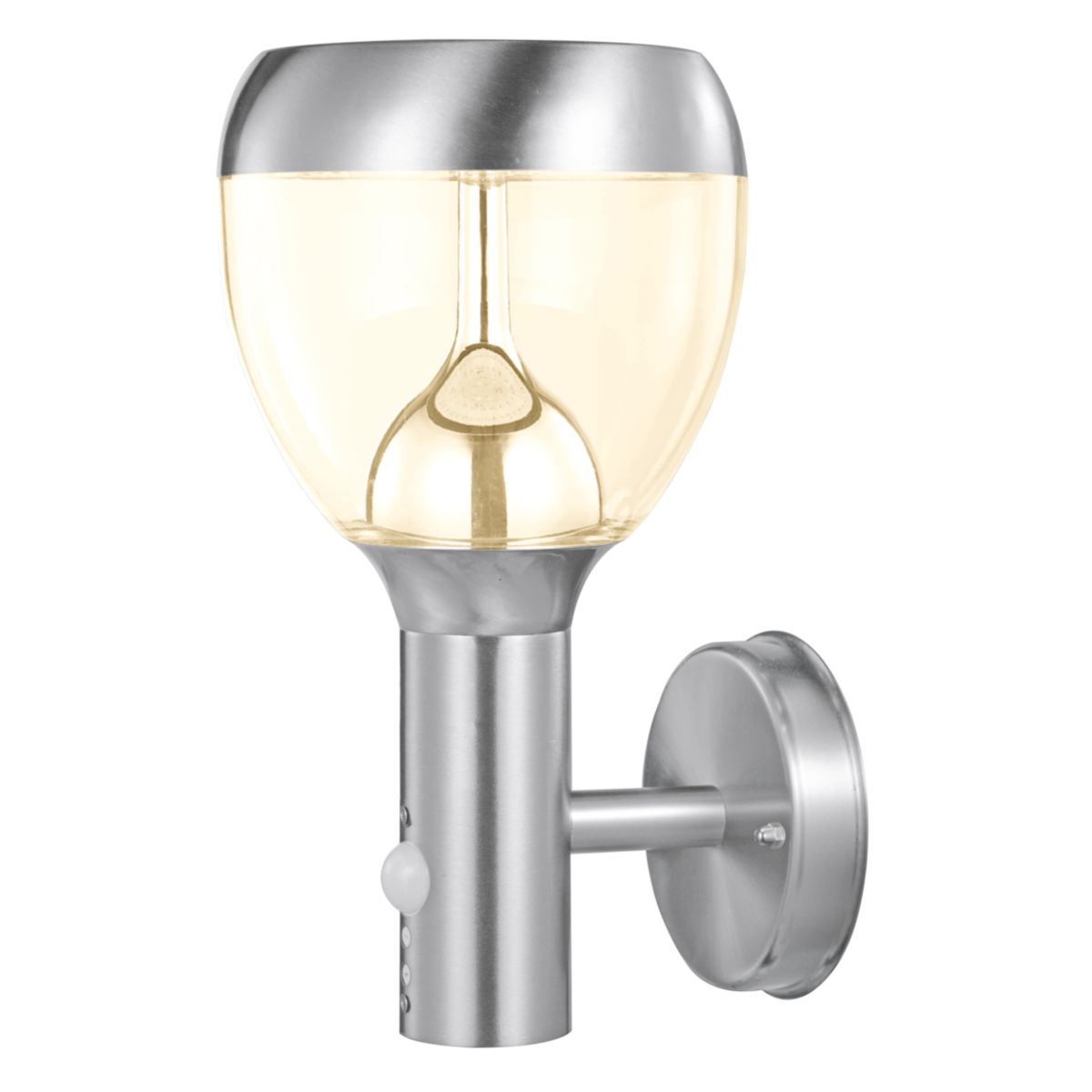 Flector Garten LED-Außenwandleuchte Nina mit Bewegungsmelder silber Bild 2