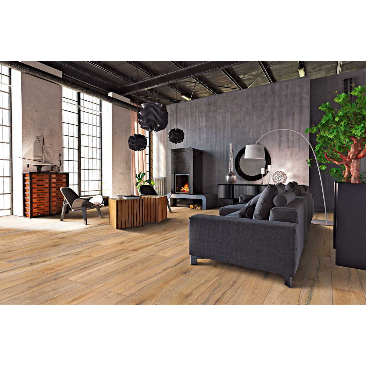 Living by HARO Laminat Eiche Sahara 128,5 x 19,3 cm Bild 3