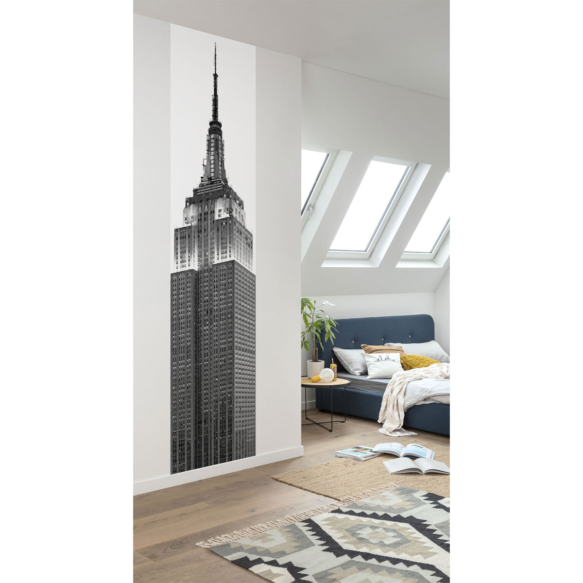 Komar  Vlies Fototapete Empire State Building 50x250 cm