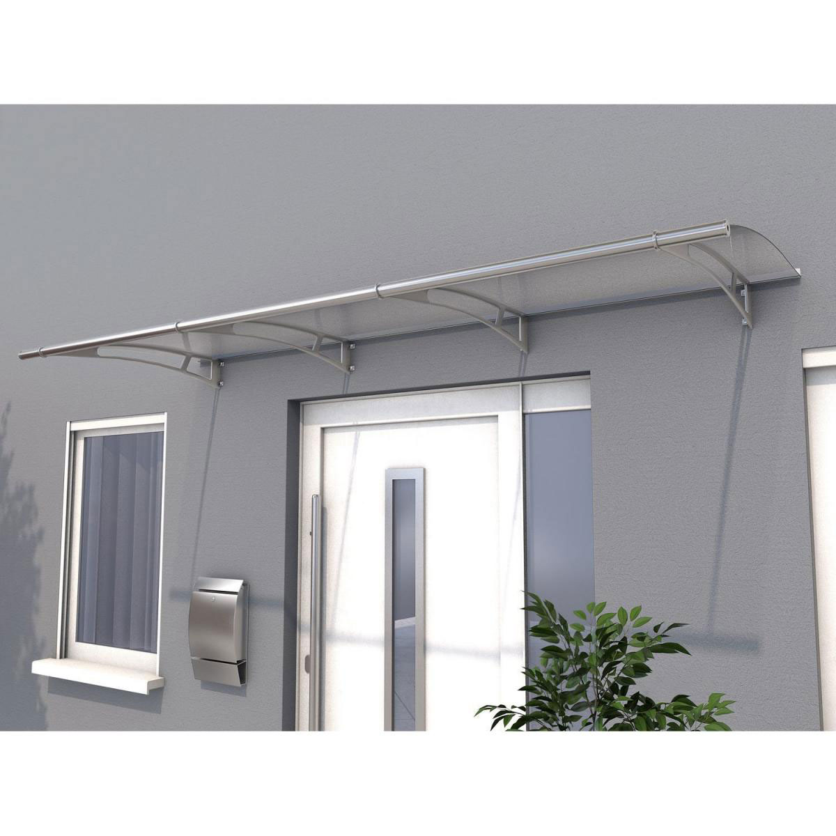 Durabil Pultvordach PT/L Acrylglas klar 270 x 95 x 17 cm