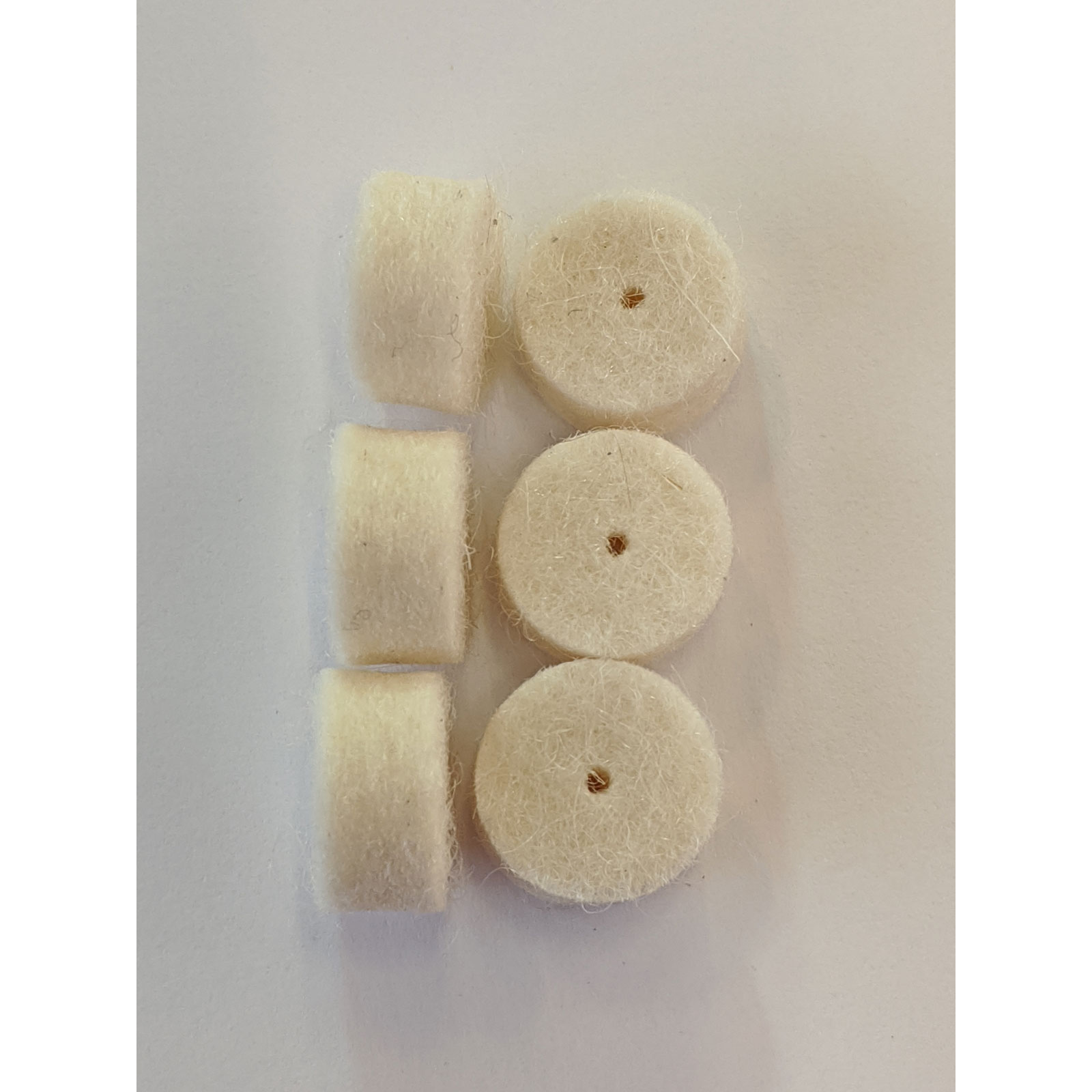 Dremel  Polierfilz Durchmesser 13 mm 6 Stück Bild 3