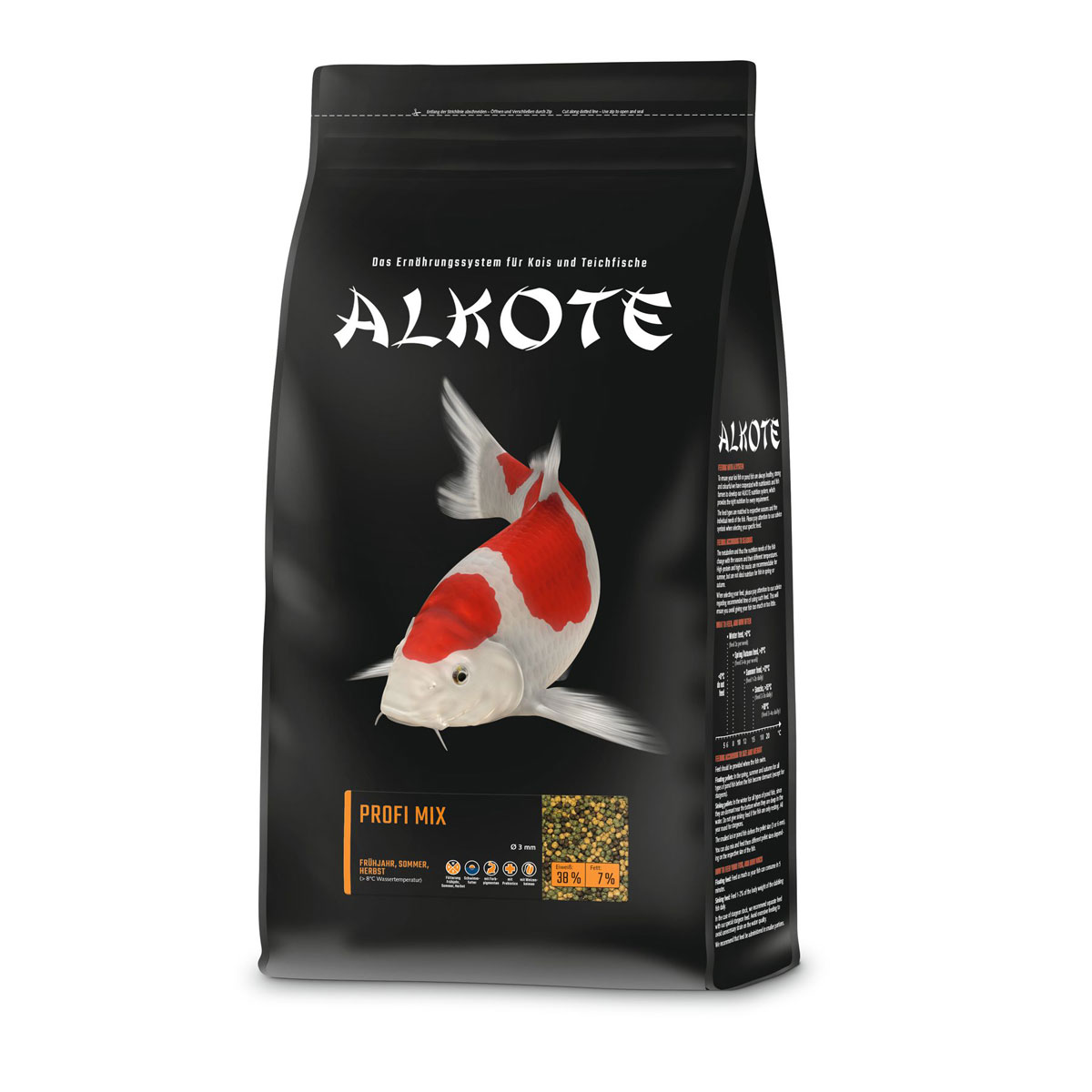 ALKOTE Koi-Futter Profi-Mix 3 mm 3kg