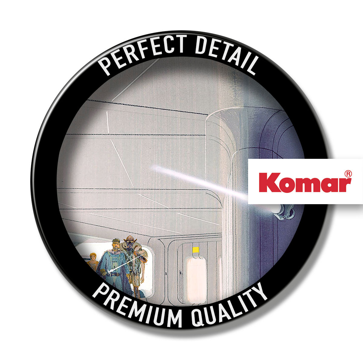 Komar  Vlies Fototapete Star Wars Classic Stormtrooper Hallway 500x250 cm Bild 4