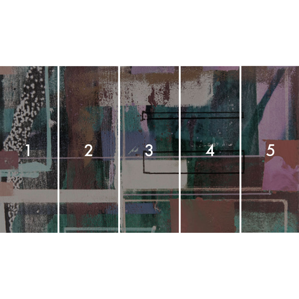 Komar  Vlies Fototapete Liquids Dripping 500x280 cm Bild 3