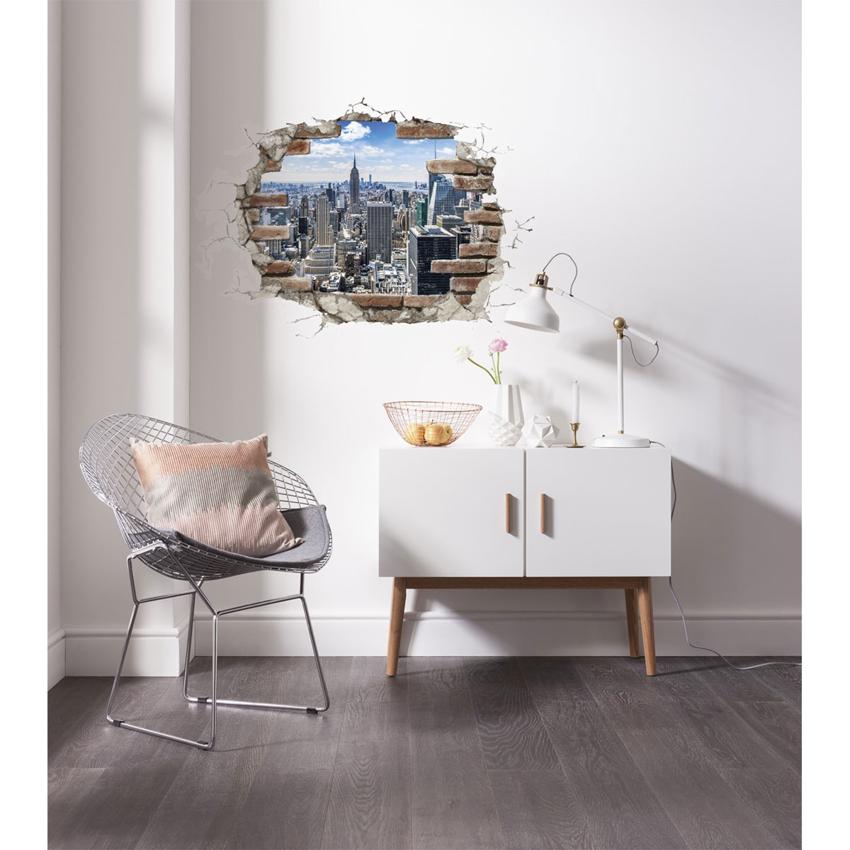 Komar  Wandtattoo Break Out NYC 100x70 cm Bild 1