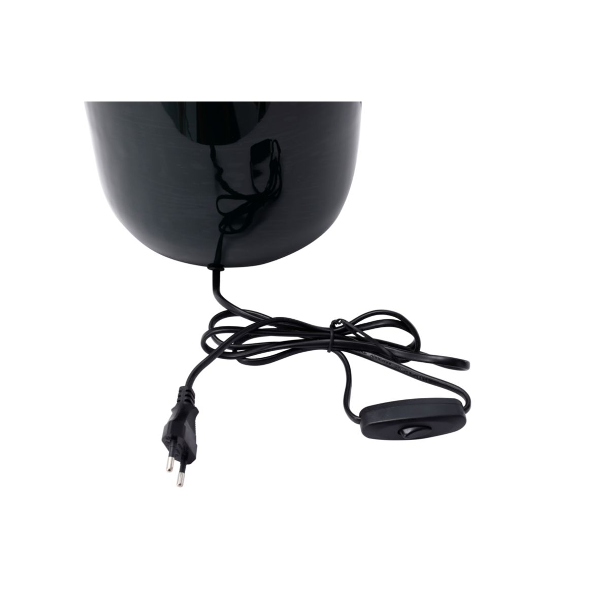 Tischlampe Art Deco 725 dunkelgrün silber Bild 3