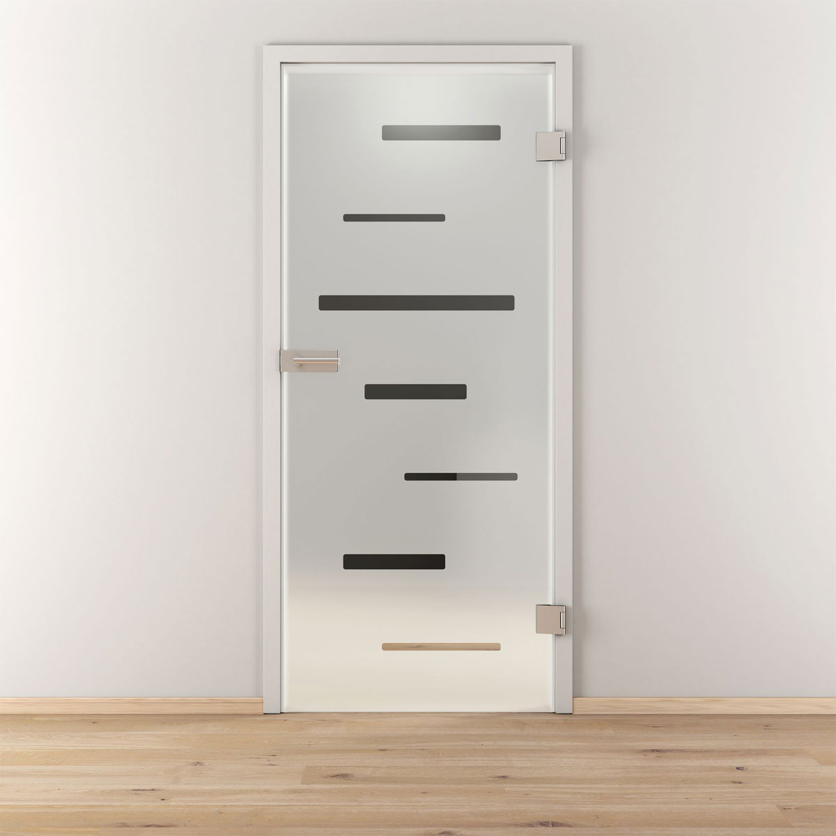 Novadoors Glasdrehtür NOVA 511 mattiert 83,4 x 197,2 x 8 cm