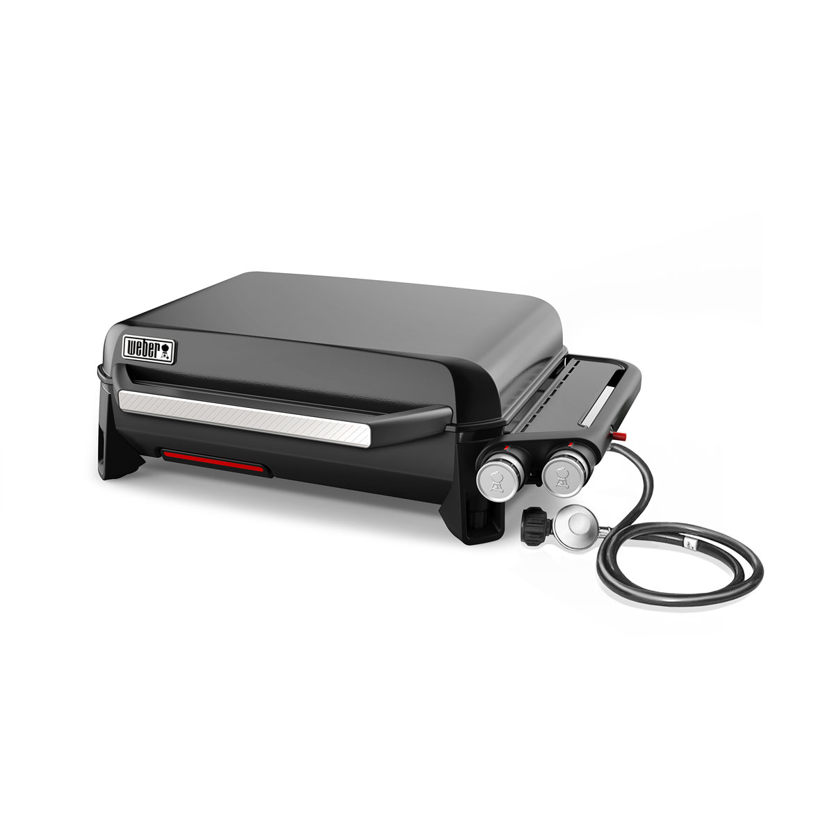 Weber Tisch-Gasgrill Slate GP56 schwarz 56 cm 2 Brenner