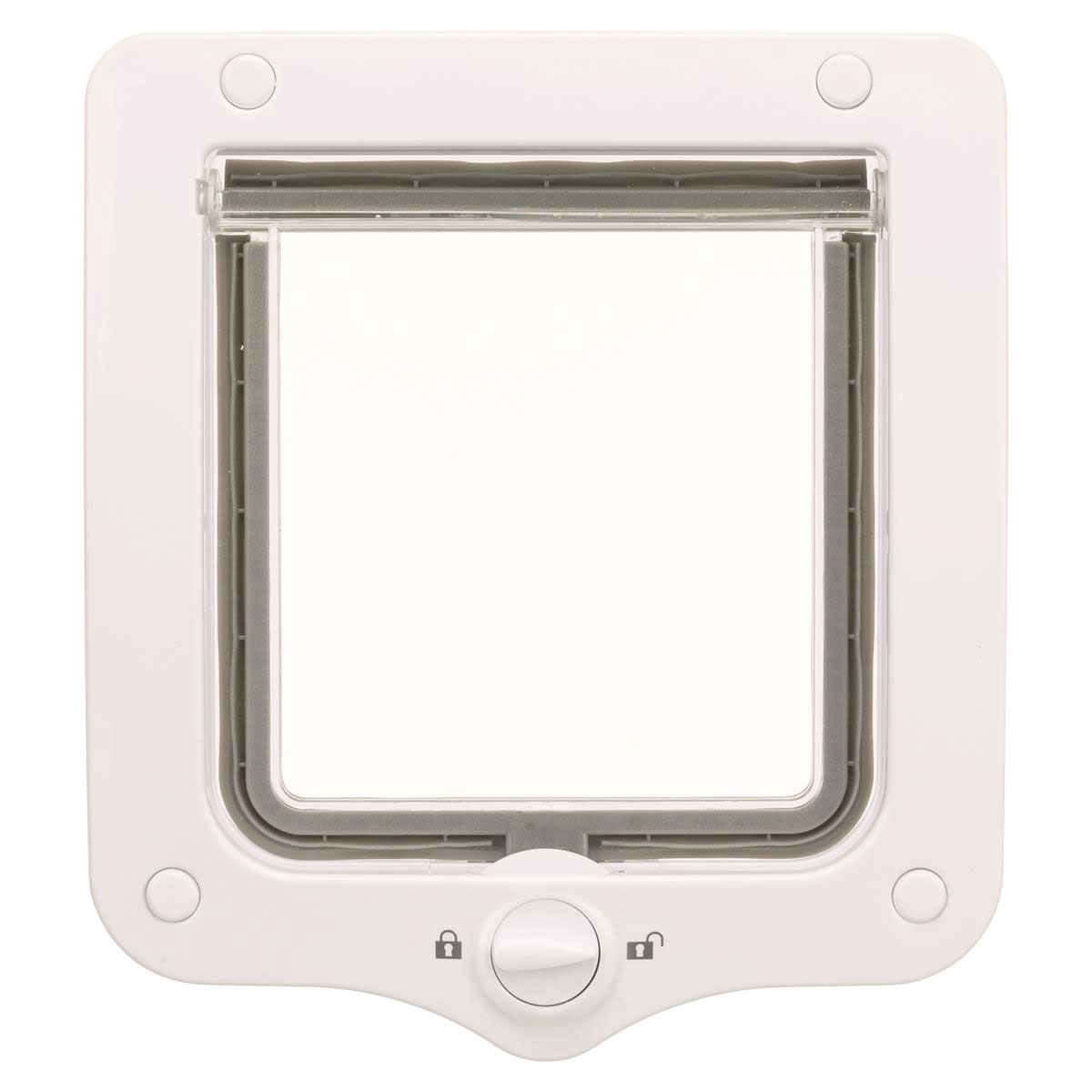 Trixie Katzen 2-Wege Freilauftür weiß