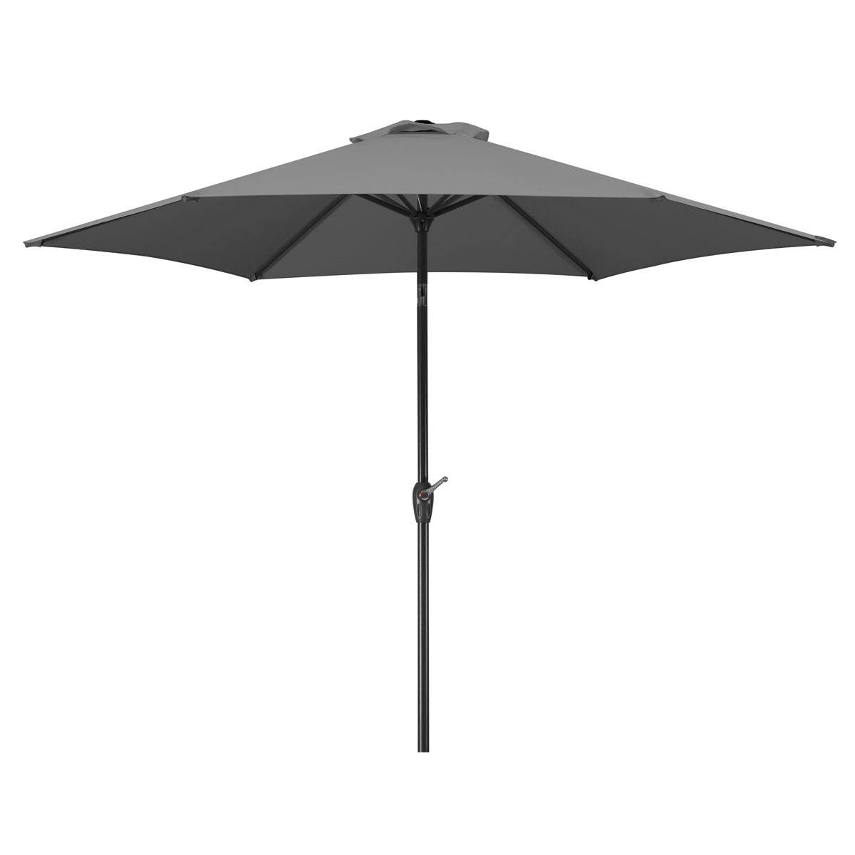 Schneider Schirme Gartenschirm Napoli Durchmesser 270 cm anthrazitgrau Bild 1