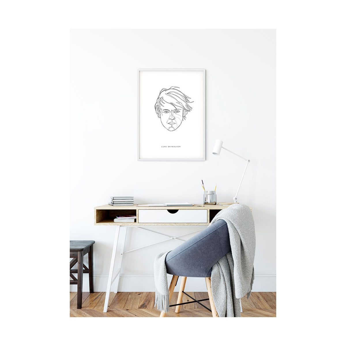 Komar  Wandbild Star Wars Classic Force Faces Luke 50x70 cm Bild 5