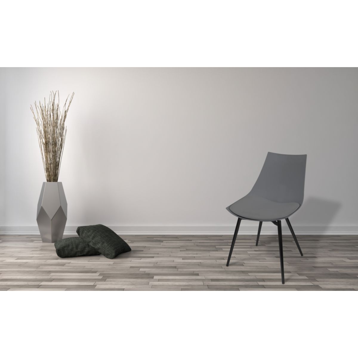 Stuhl Dakota 310 4er-Set grau schwarz Bild 5