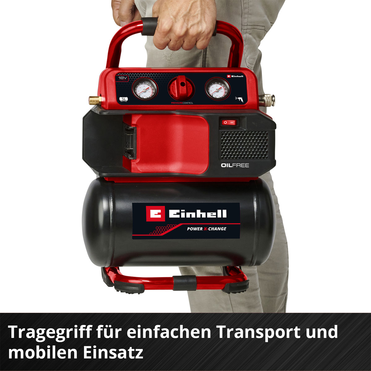 Einhell Akku-Kompressor TE-AC 18/75 Li OF-Solo Bild 11