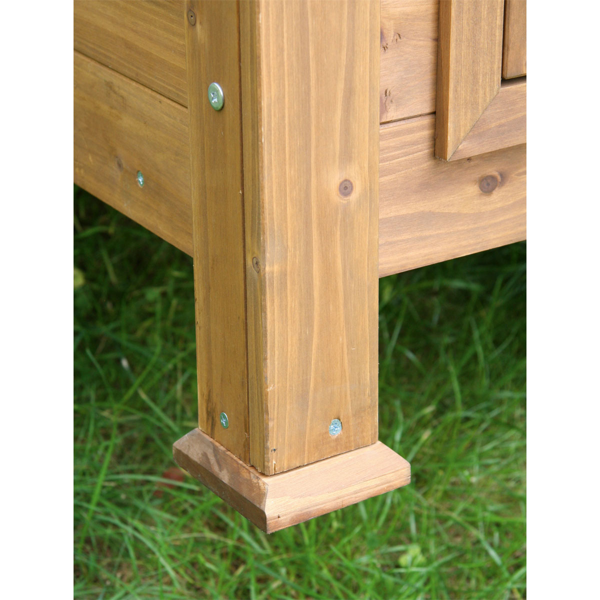 Kleintierstall 105 x 108 x 100 cm braun Bild 6