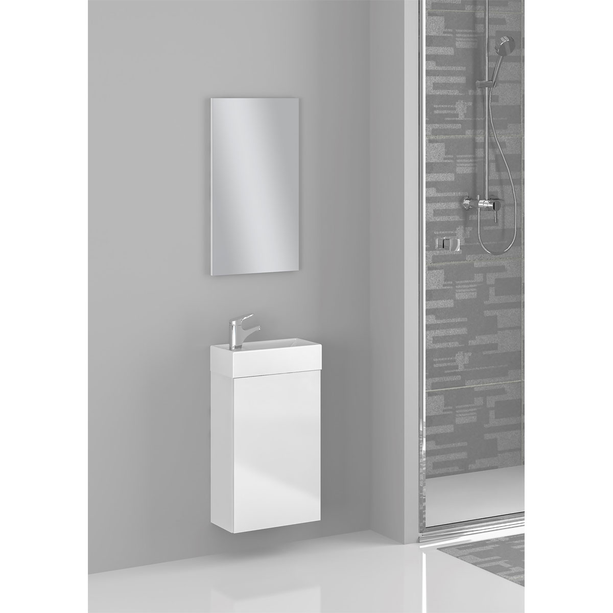 Valblue Badmöbel-Set Torino weiß