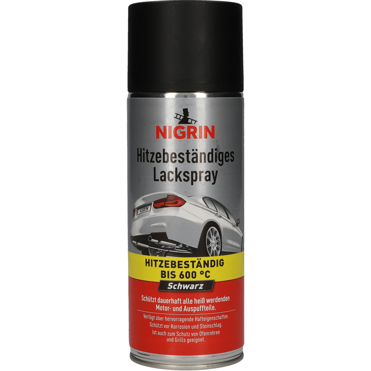 Nigrin  Lack-Spray hitzebeständig schwarz 400 ml