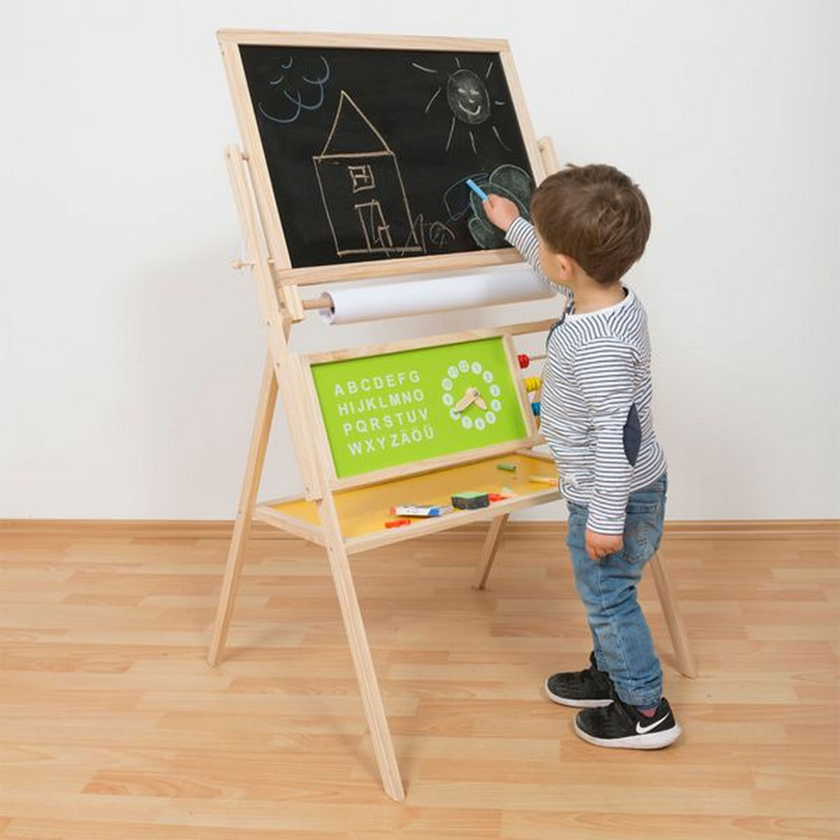 Coemo Kinder-Maltafel, mit Papierrolle und Zubehör Bild 3