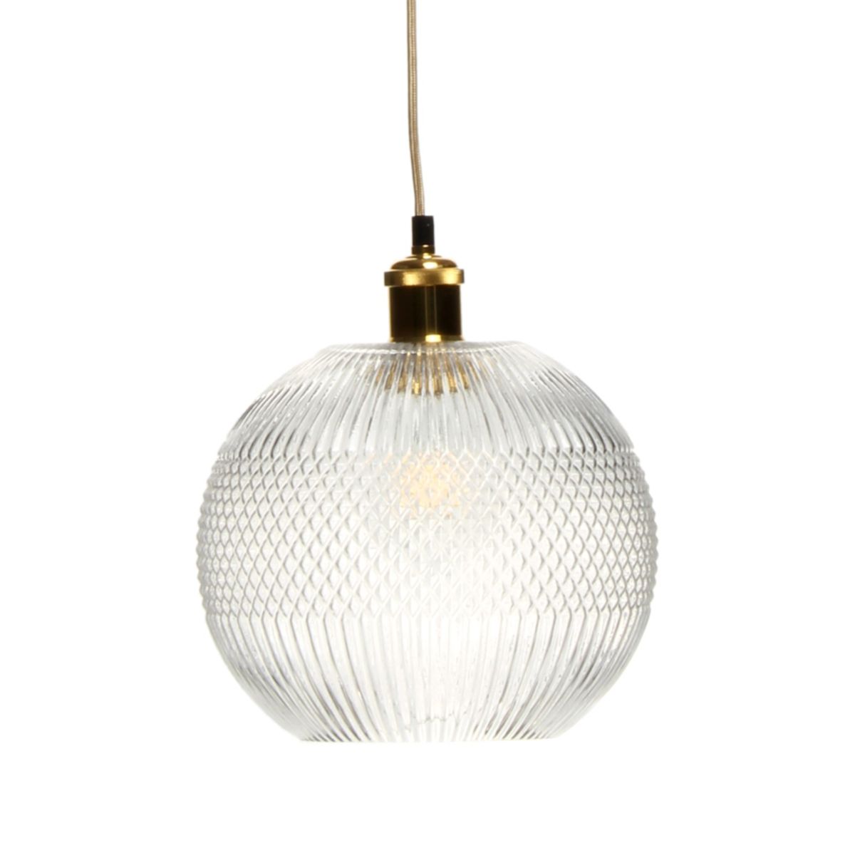 Hängelampe Neptun klar grau Bild 2