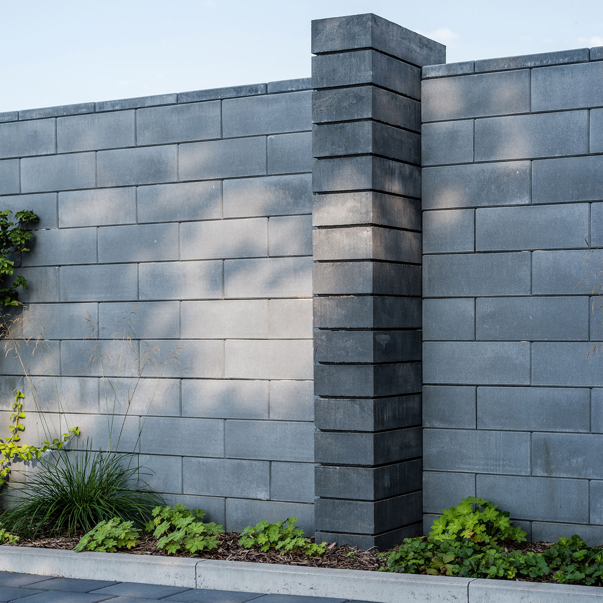 Diephaus  Mauerstein Straight Basalt mit Glimmer 45 x 22,5 x 16,5 cm Bild 2