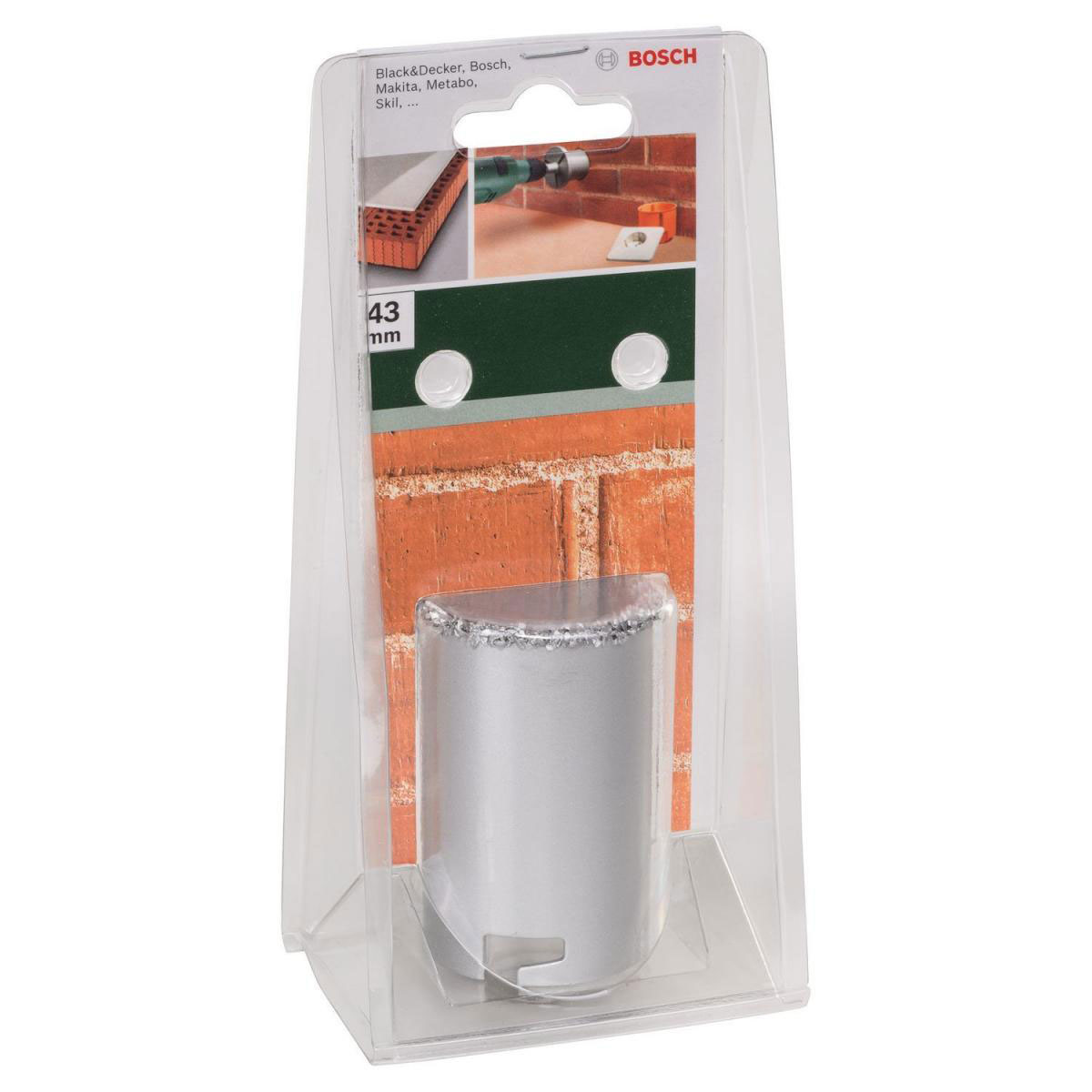 Bosch  DIY Lochsäge Hartmetall bestreut 43 mm Bild 2