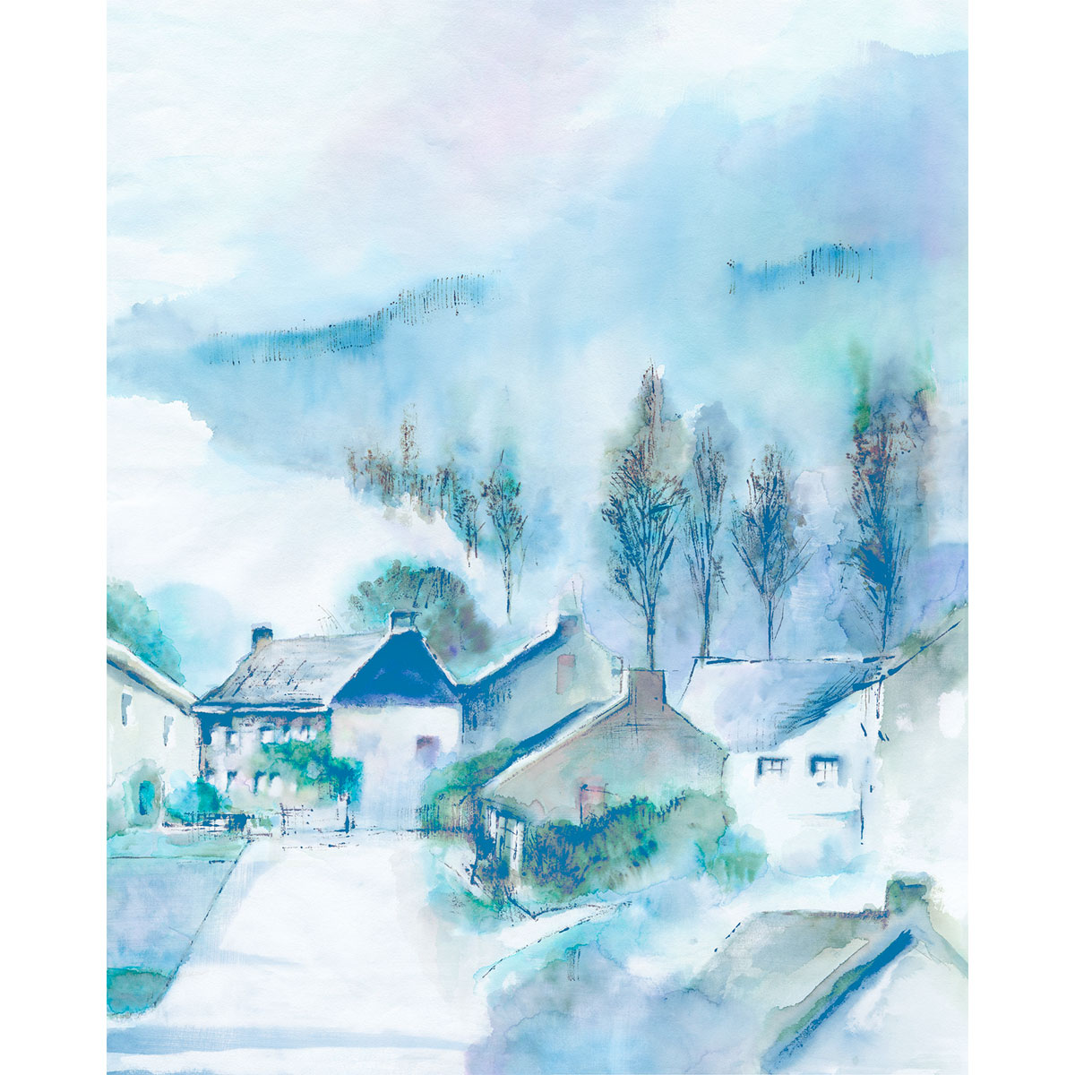 Komar  Vlies Fototapete Hamlet 200x250 cm Bild 2