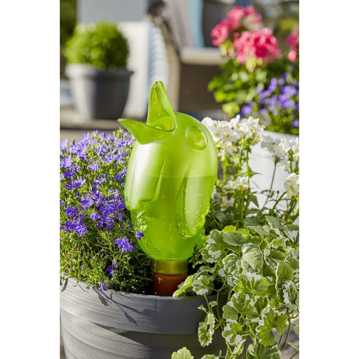 Scheurich Bewässerungsvogel Bördy XL green pearl 29 cm Bild 2