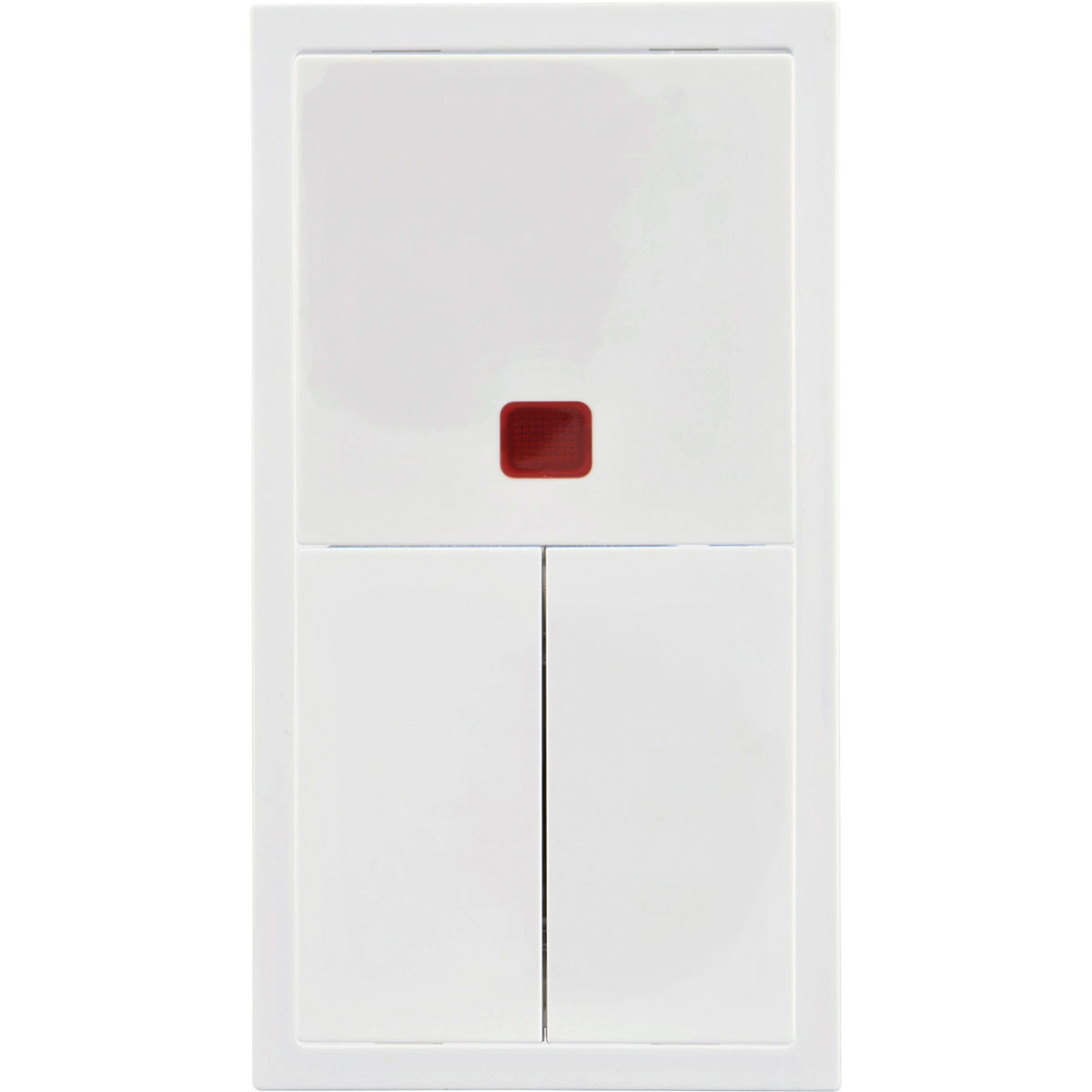 Abdeckrahmen 2-fach Sao Paulo ultraweiß Bild 3