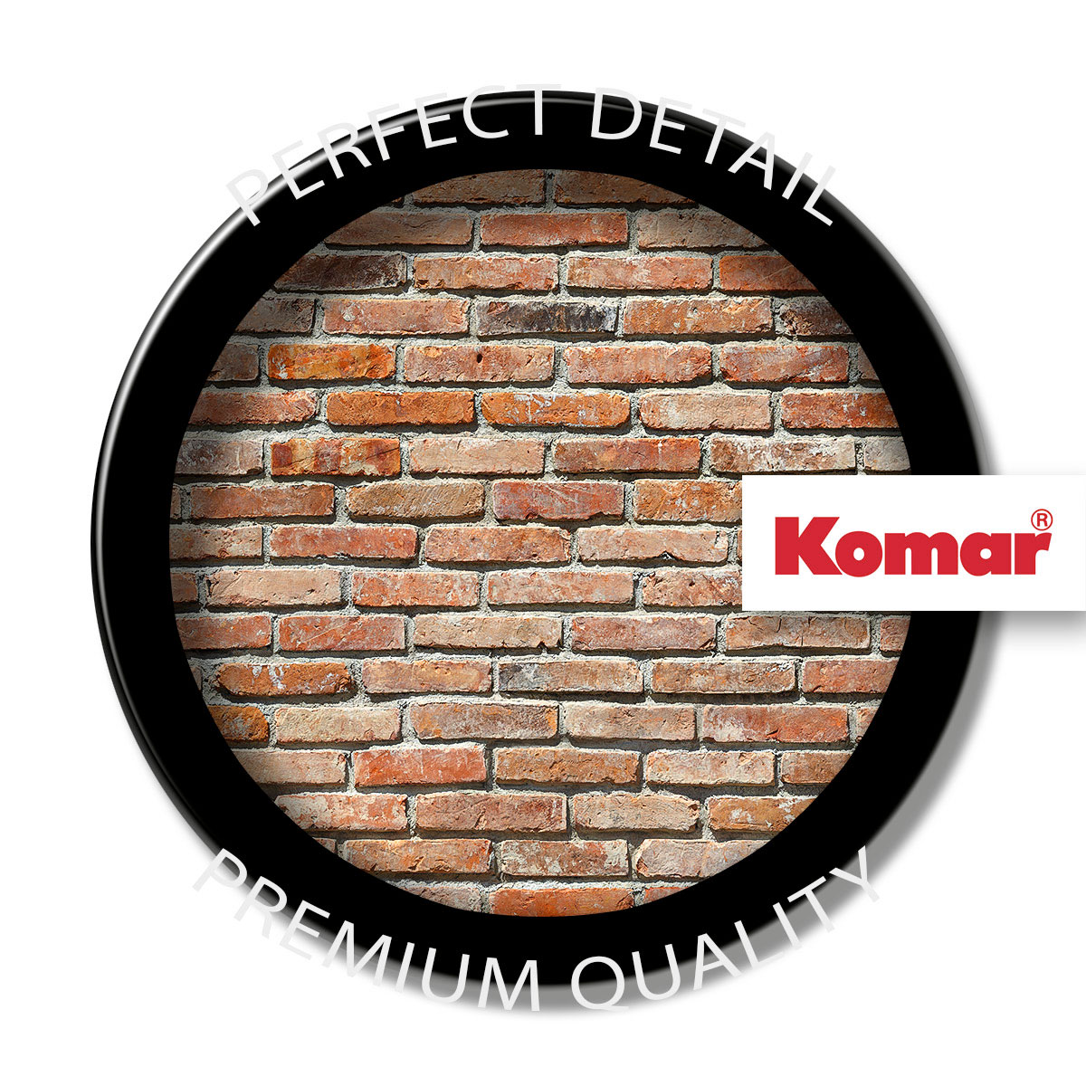 Komar  Papier Fototapete Backstein 368x254 cm Bild 9