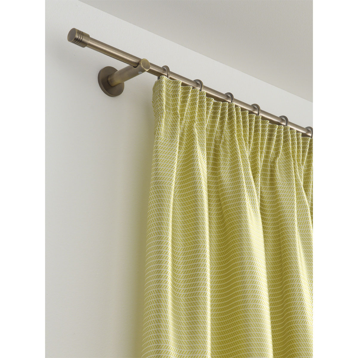 Gardinia Gardinenstange Memphis messing-antik Durchmesser 1,6 x 160 cm Bild 5