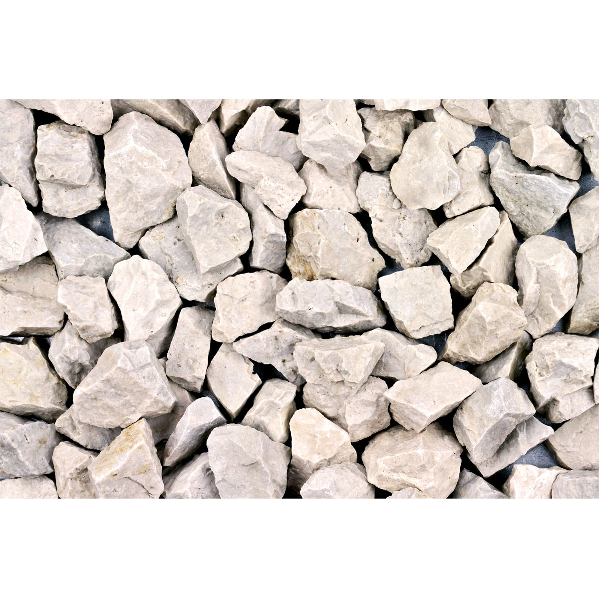 Bruchsteine 30-60 mm chateaubeige 25 kg