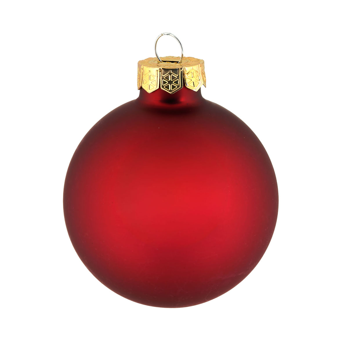 Ambientis Glaskugeln 6 cm rubinrot Mix Bild 5