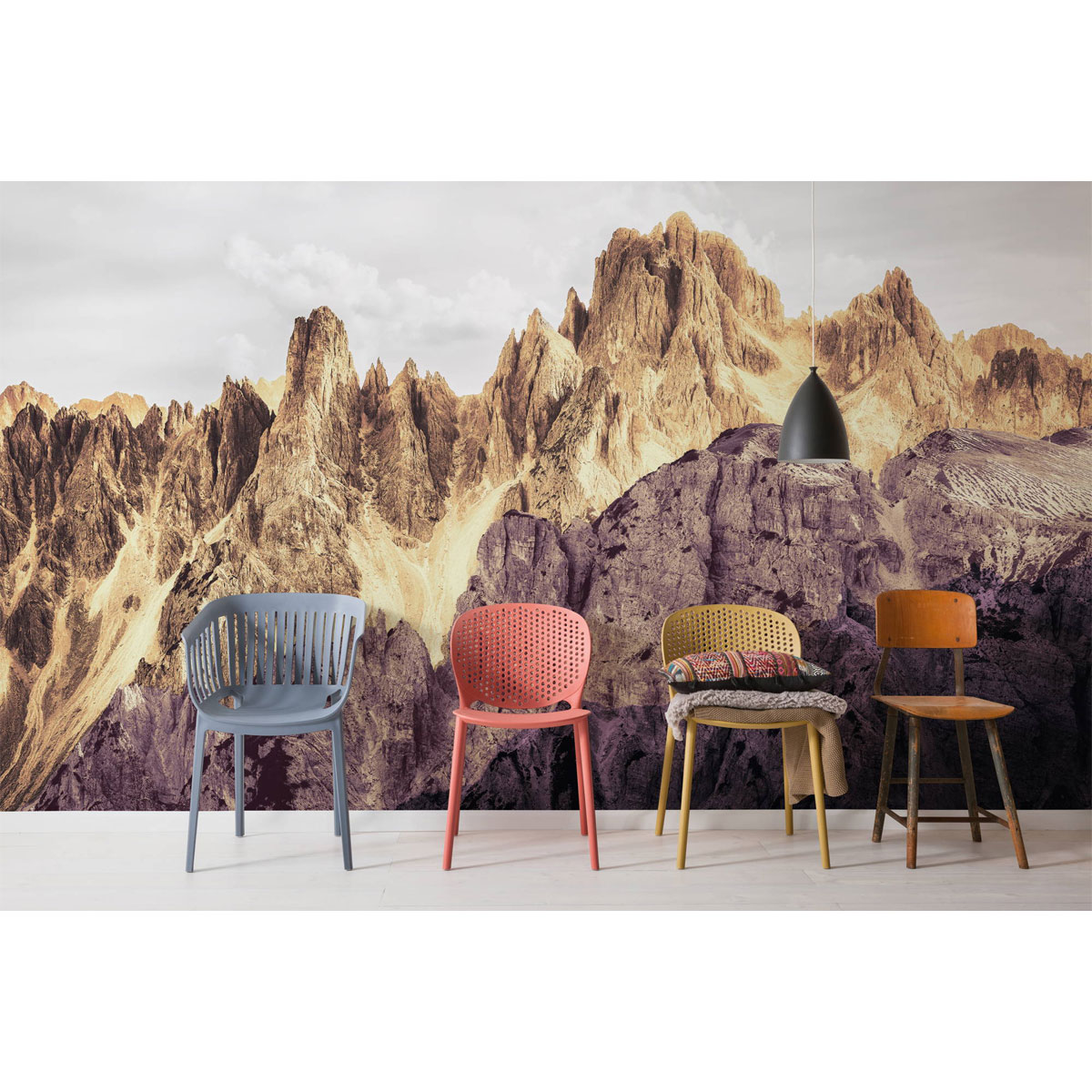 Komar  Vlies Fototapete Peaks Color 400x250 cm