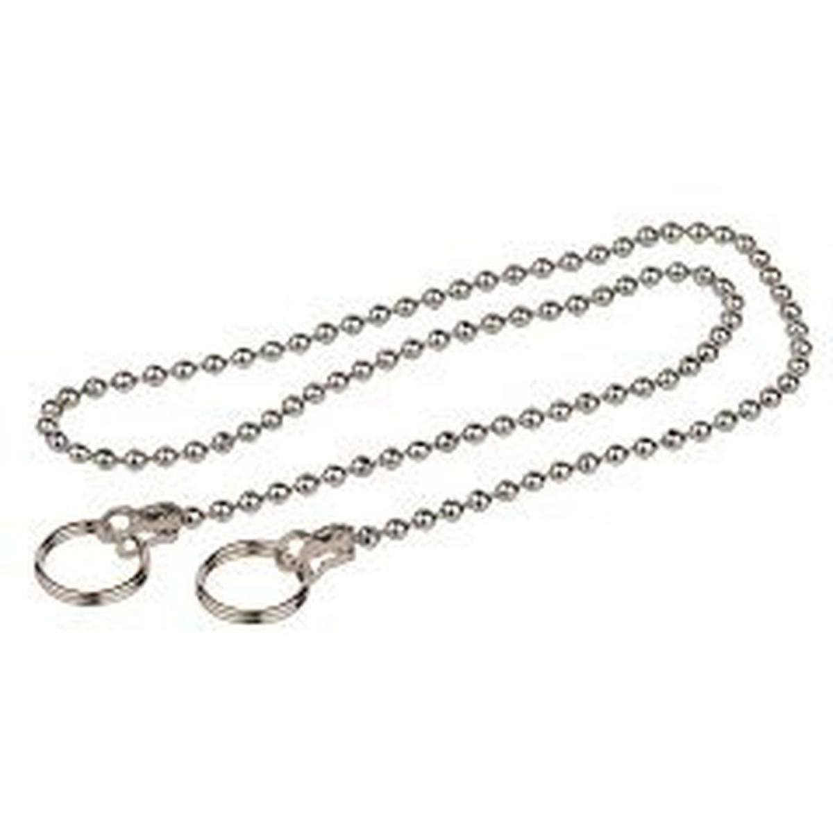 Kirchhoff Ventilkette mit 2 Ringen 300 mm verchromt