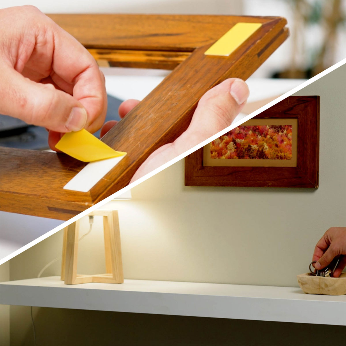 Pattex Doppelklebeband Kleben statt Bohren Klebe-Strips 10 Streifen je 20 x 40 mm Bild 6