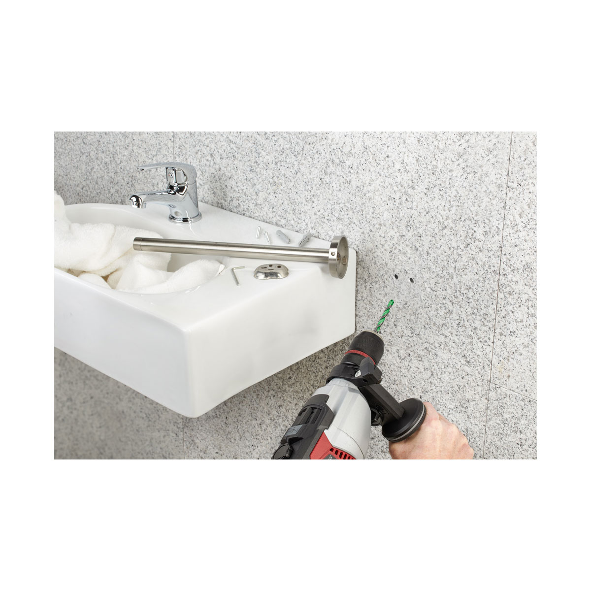 kwb  Granitbohrer Hardcut 4 teilig Durchmesser 5-10 mm Bild 3