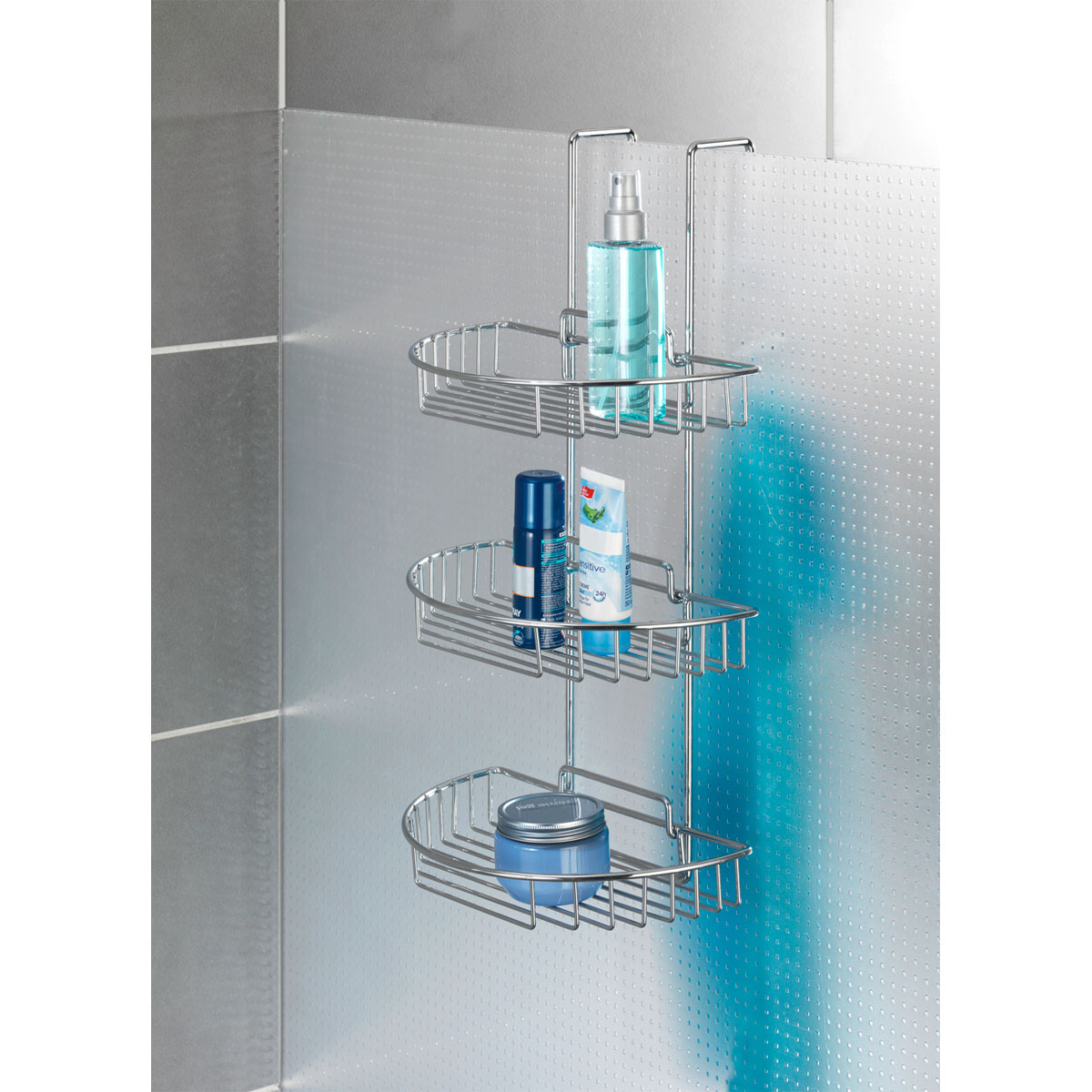 Wenko  Badregal zum Hängen 3 Ablagen Bild 5