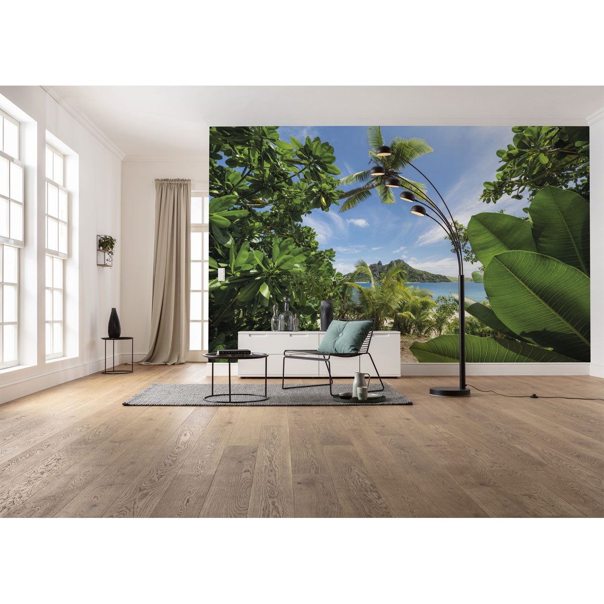 Komar  Vlies Fototapete Cast Away Jungle 450x280 cm