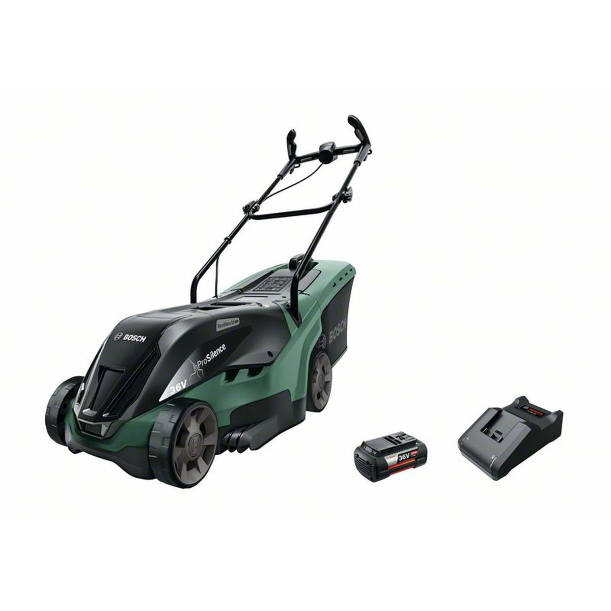 Bosch   Akku-Rasenmäher-Set UniversalRotak 36-550 mit Akku 3-teilig