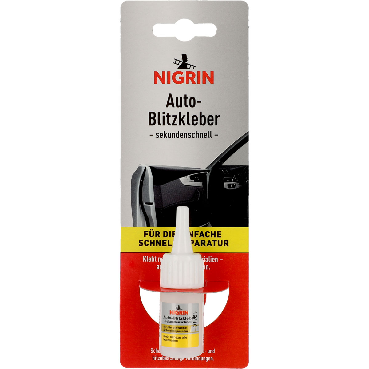Nigrin  Auto-Blitzkleber sekundenschnell 10 g