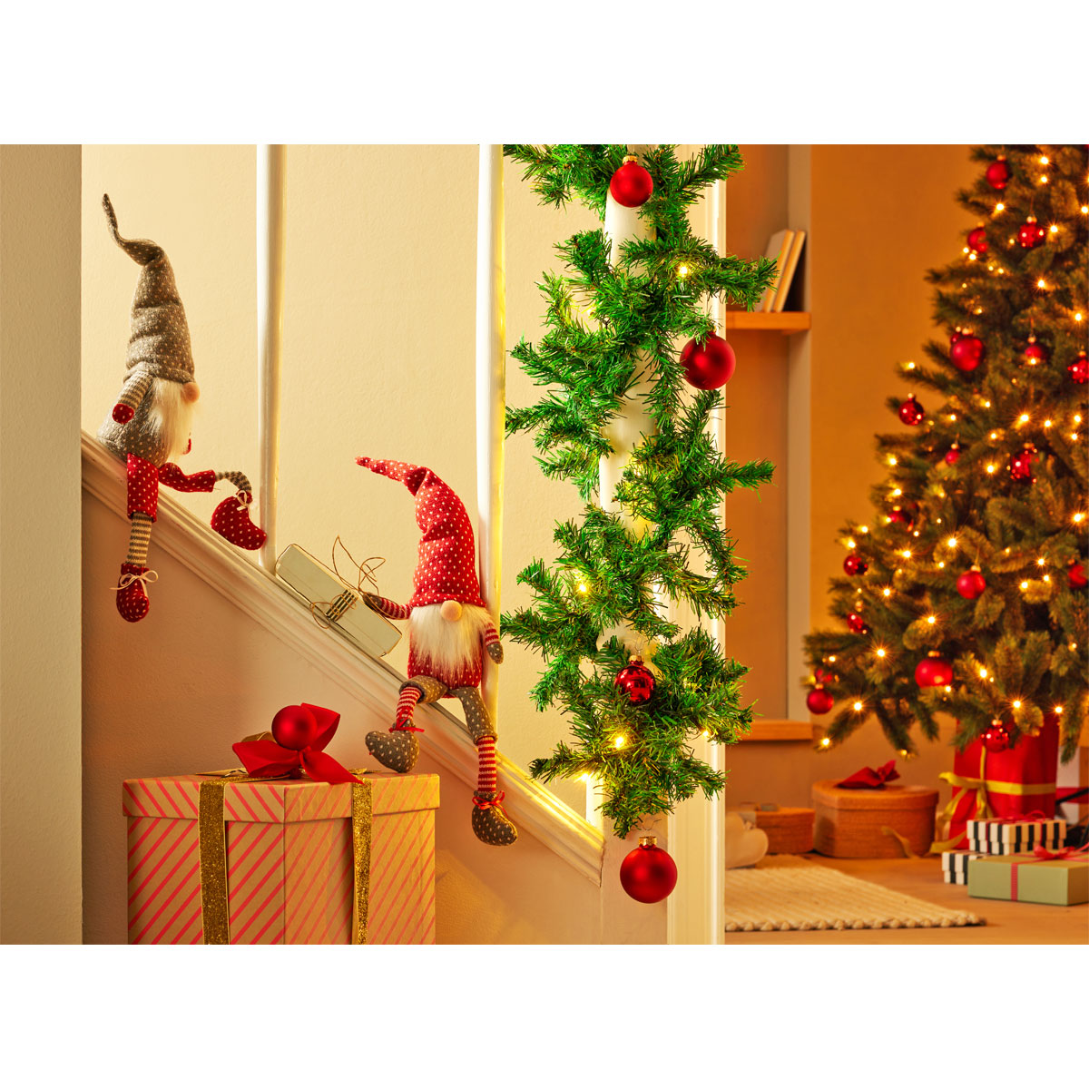 2er Set Wichel Kantensitzer rot grau Bild 2