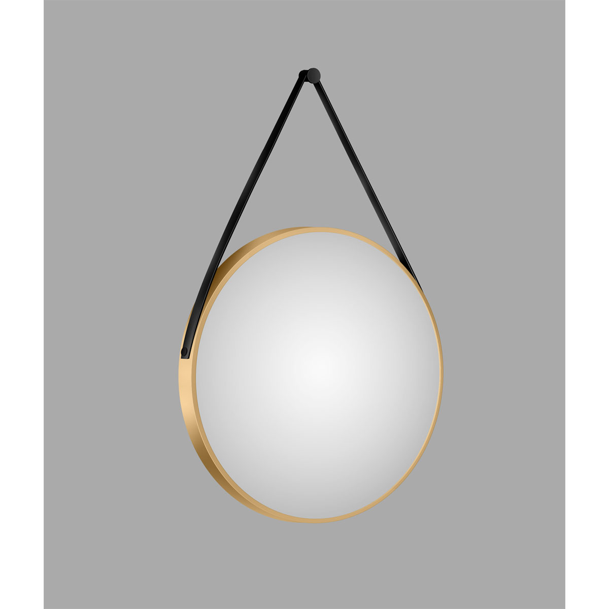 DSK  Design Spiegel Silver Coiffeur Gold Dm 80 cm