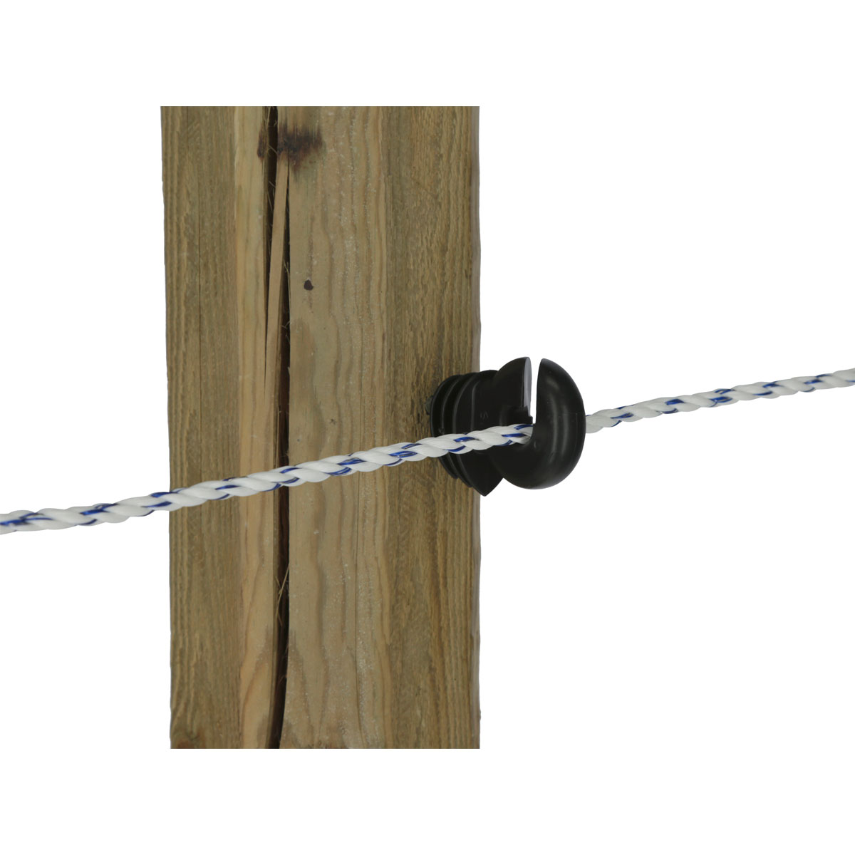 Weidezaunseil Premium Light 400 m weiß-blau Bild 1