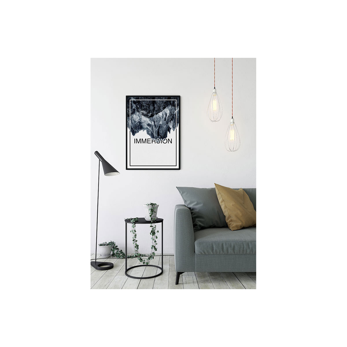 Komar  Wandbild Immersion Steel 30x40 cm Bild 5