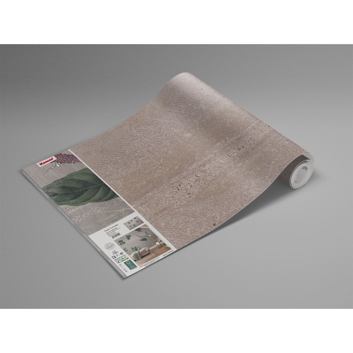 Komar  Vlies Fototapete Tropic Concrete 400x280 cm Bild 9