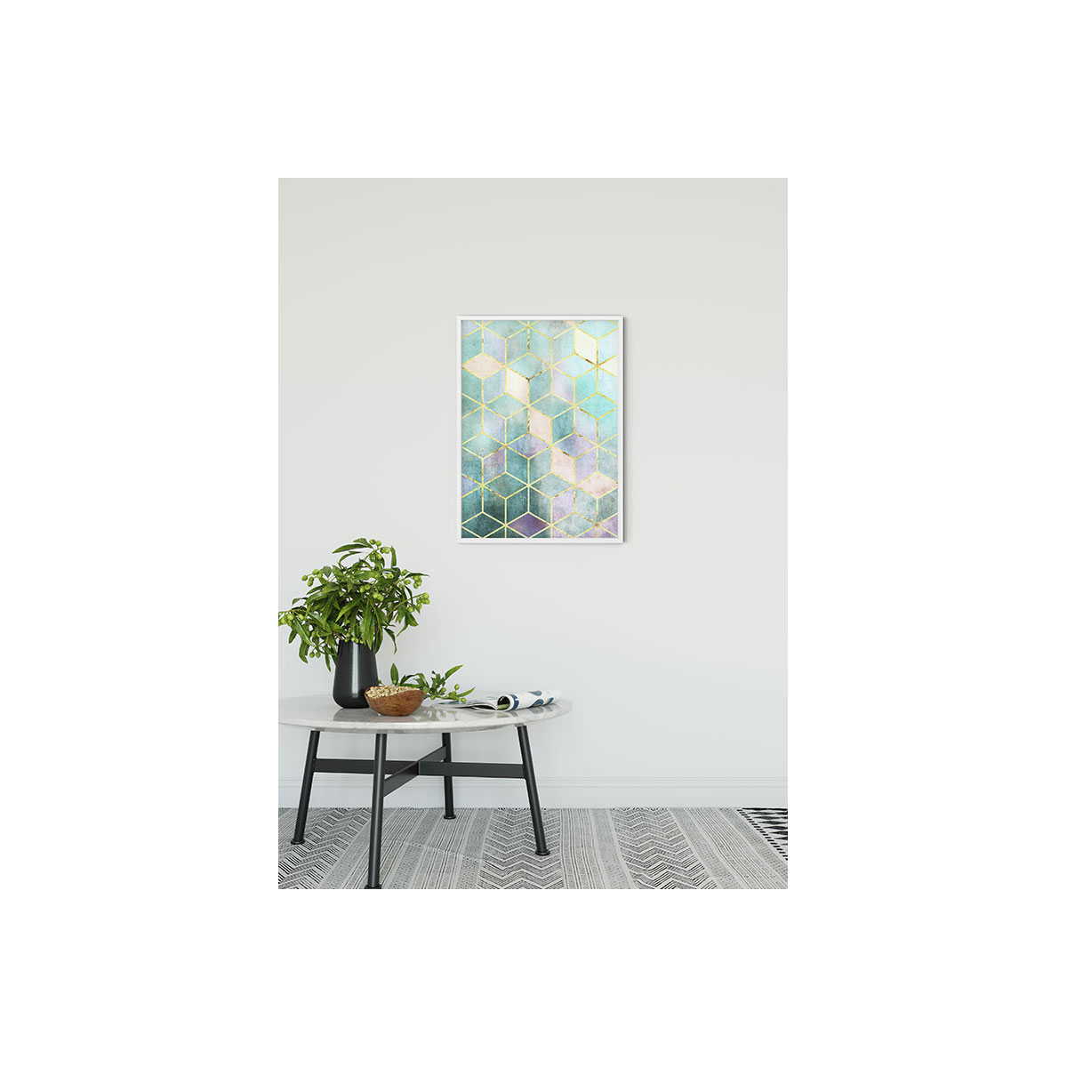 Komar  Wandbild Mosaik Verde 50x70 cm